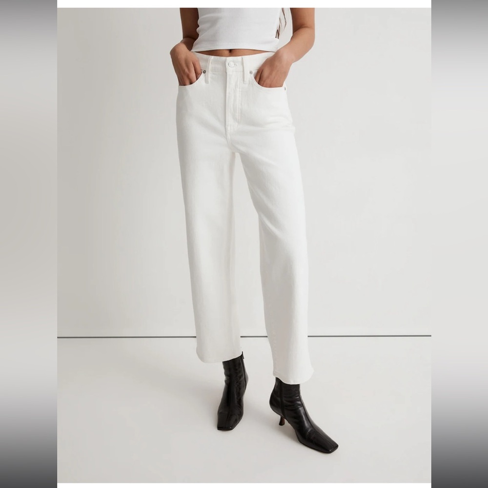 MOVING SALE | NWT The Tall Perfect Vintage Wide-Leg Crop Jean, Size 33 Tall - Picture 2 of 6
